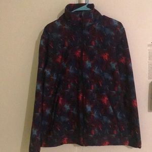 multicolored jacket